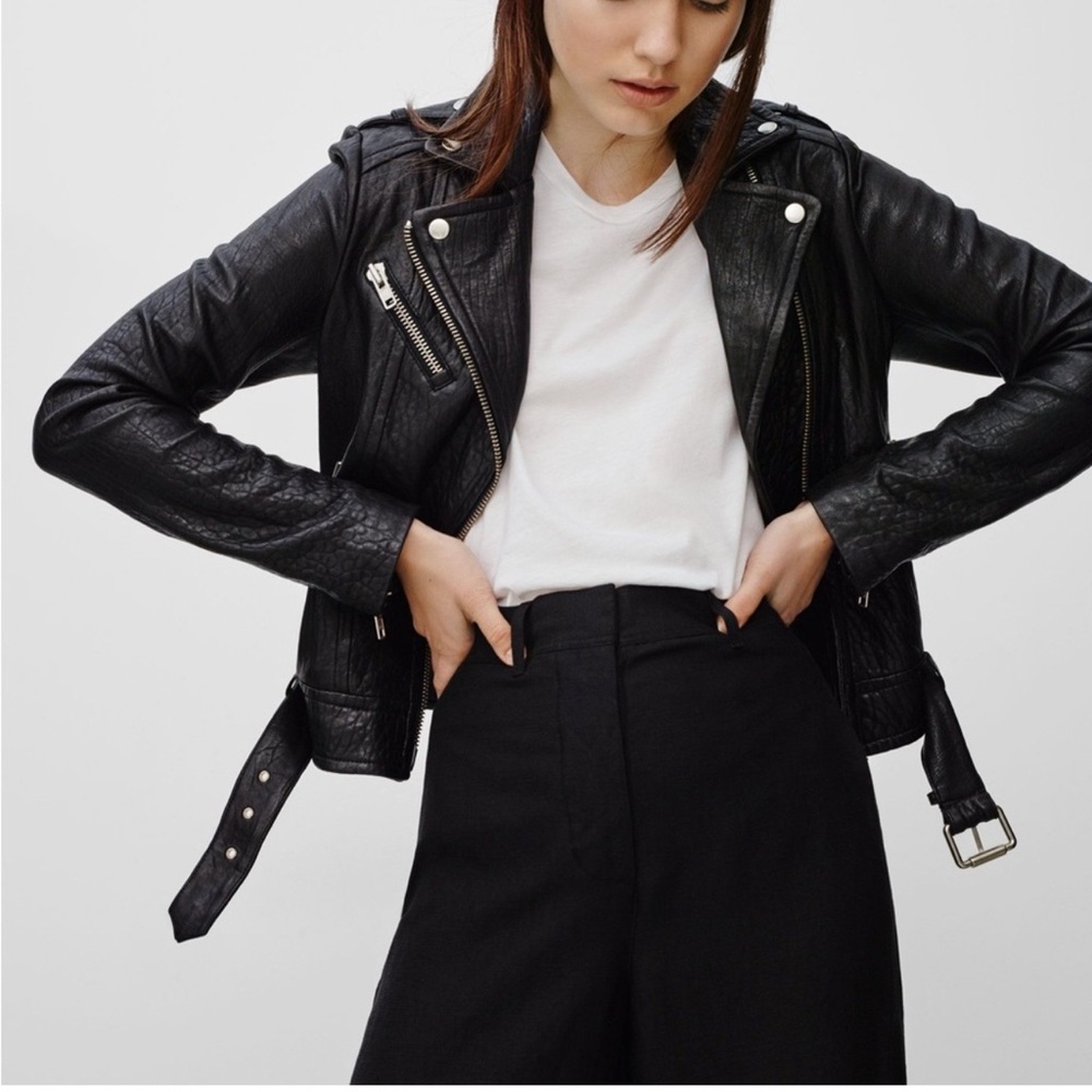 Aritzia Mackage Rumer pebbled leather